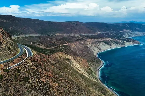 Así luce la carretera Transpeninsular, de las bellas y peligrosas del mundo | FOTOS Así luce la carretera Transpeninsular, de las bellas y peligrosas del mundo | FOTOS