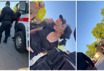 Mujer denuncia abuso policial tras encontrar su camioneta robada