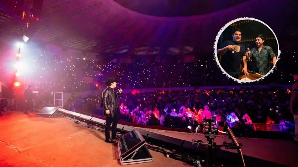 FOTO: Alfredito Olivas sigue sorprendiendo.