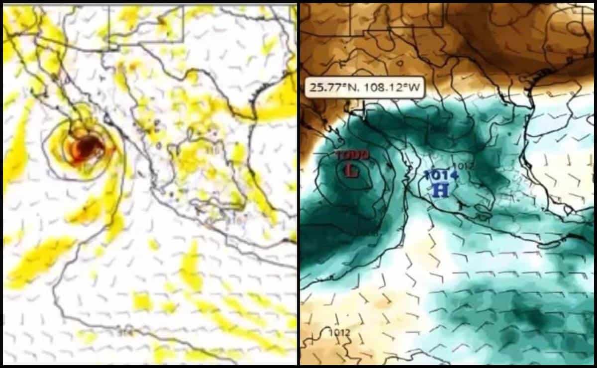 Ciclón Ileana impactará en BCS, Sonora y Sinaloa: SMN