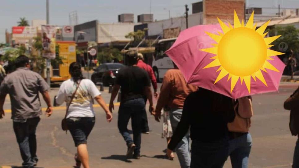 ¡Hola al solecito! Se espera un día soleado y con mucho calor en Culiacán este martes