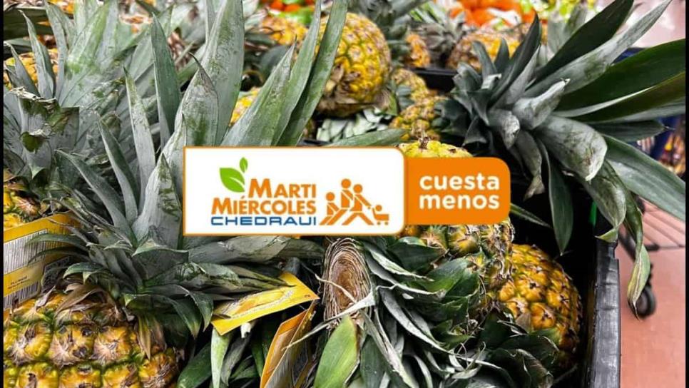 Marti-miércoles Chedraui: ofertas del 10 y 11 de septiembre en frutas y verduras