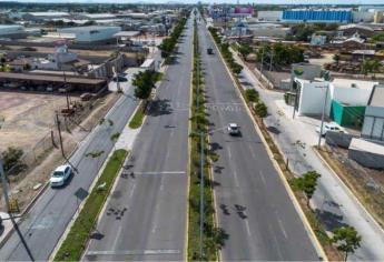 Bulevar López Mateos en Los Mochis no estará listo para las Fiestas Patrias