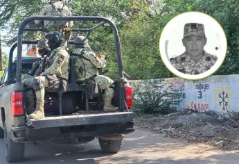 Identifican a militar fallecido en enfrentamientos de Culiacán; era sargento