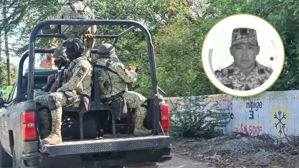 Identifican a militar fallecido en enfrentamientos de Culiacán; era sargento