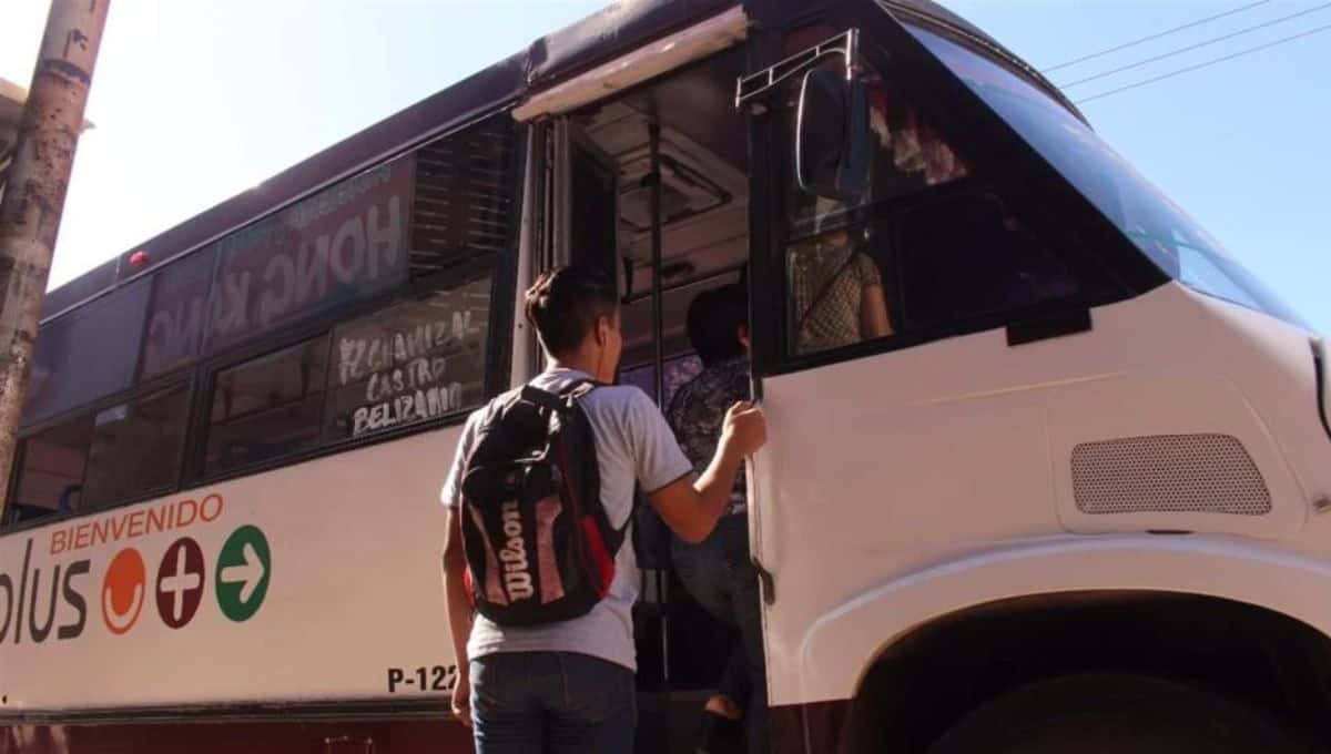 El transporte público ya funciona con plena normalidad. FOTO: Luz Noticias