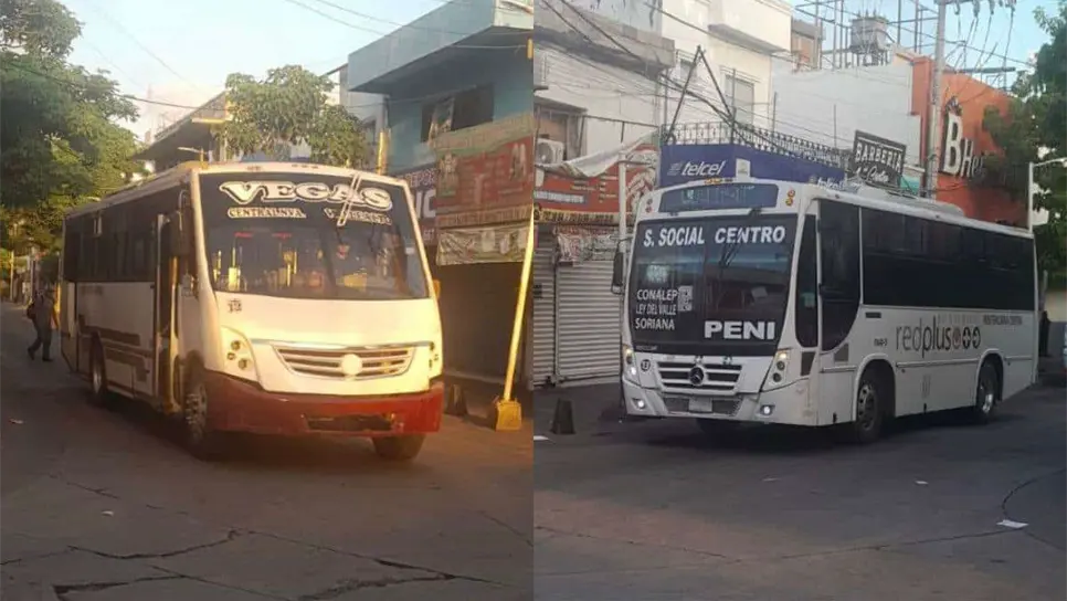 El transporte público sigue funcionando con normalidad. FOTO: Luz Noticias