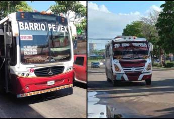 Se suspende el servicio de transporte público en Culiacán por enfrentamientos