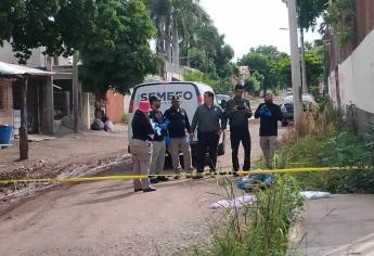 Cuerpo de joven asesinado dura más de 12 horas tirado en la calle en El Barrio, Culiacán