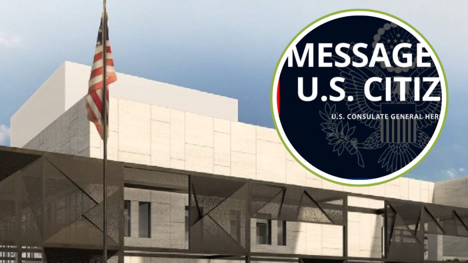 Consulado de Estados Unidos en Hermosillo emite alerta por violencia en Sinaloa