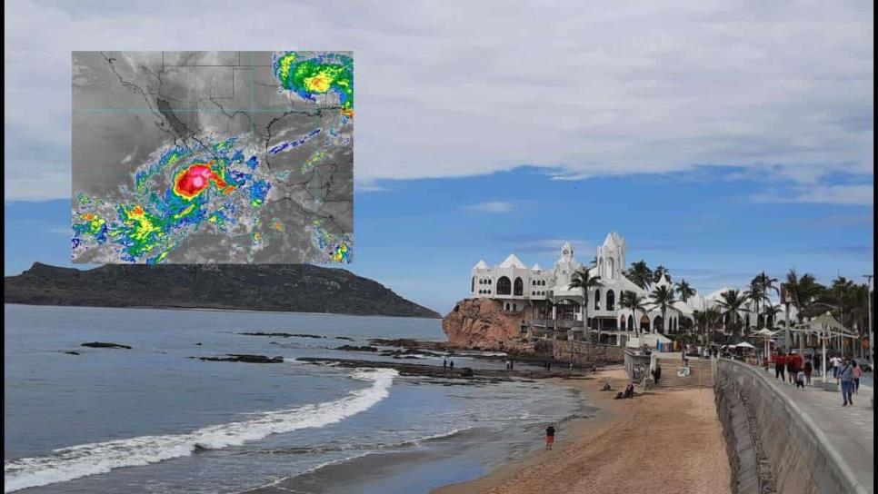 Mazatlán se mantiene en alerta ante posible formación de Tormenta Tropical Ileana