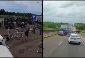 Enfrentamiento entre civiles armados en San Dimas, San Ignacio obligan al cierre de la Mazatlán-Culiacán 