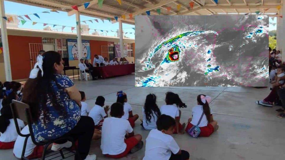 Por tormenta Ileana, se suspenden clases en todo Sinaloa