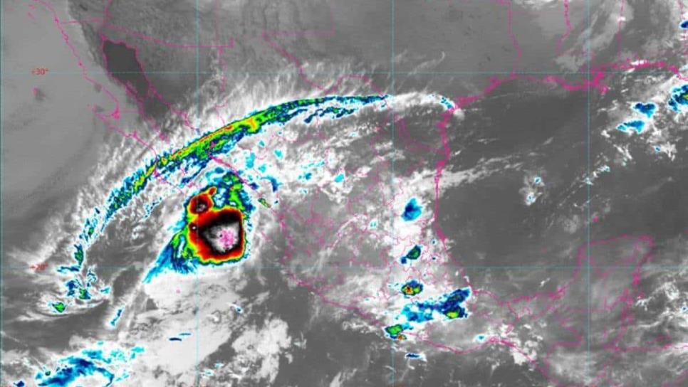 Tormenta tropical Ileana dejará lluvias intensas y descargas eléctricas este viernes en Sinaloa