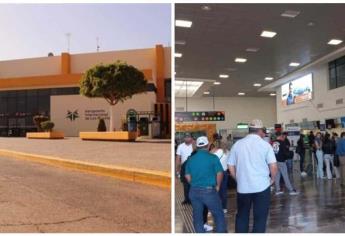 Ileana provoca cancelación de vuelos en Aeropuerto de Los Mochis