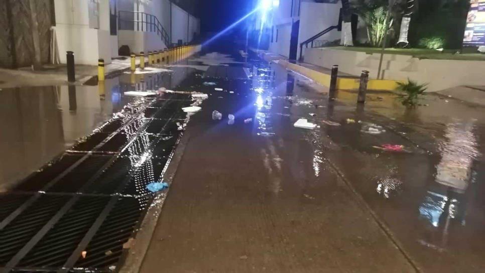 Tormenta Ileana provoca encharcamientos y deslaves en Mazatlán; no hay peligro asegura alcalde