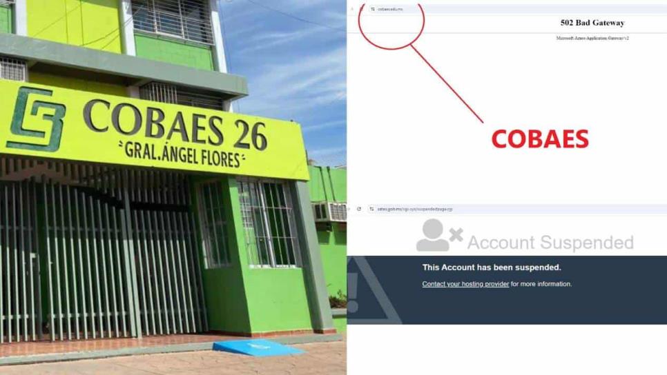 Hackean páginas web de COBAES y SATES para dejar un narcomensaje