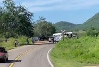 Civiles armados incomunican a Concordia con bloqueo de carretera libre y de cuota Mazatlán-Durango 