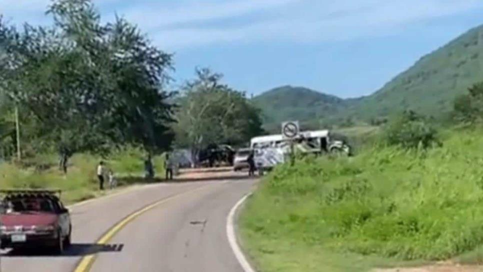 Civiles armados incomunican a Concordia con bloqueo de carretera libre y de cuota Mazatlán-Durango 