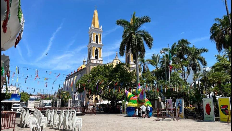 Todo listo para el Grito de Independencia en Mazatlán 