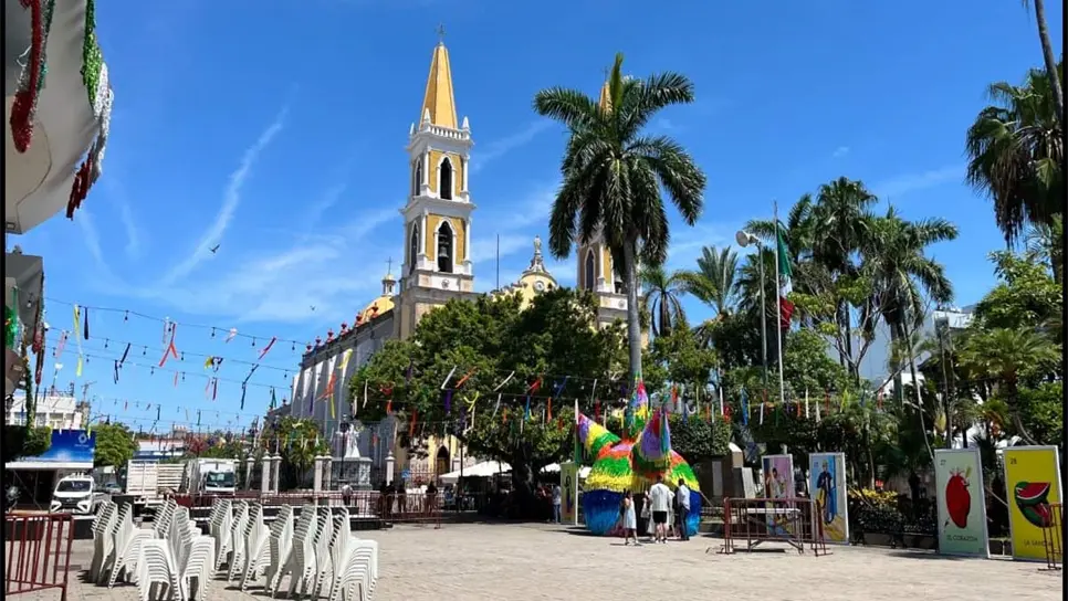 Todo listo para el Grito de Independencia en Mazatlán