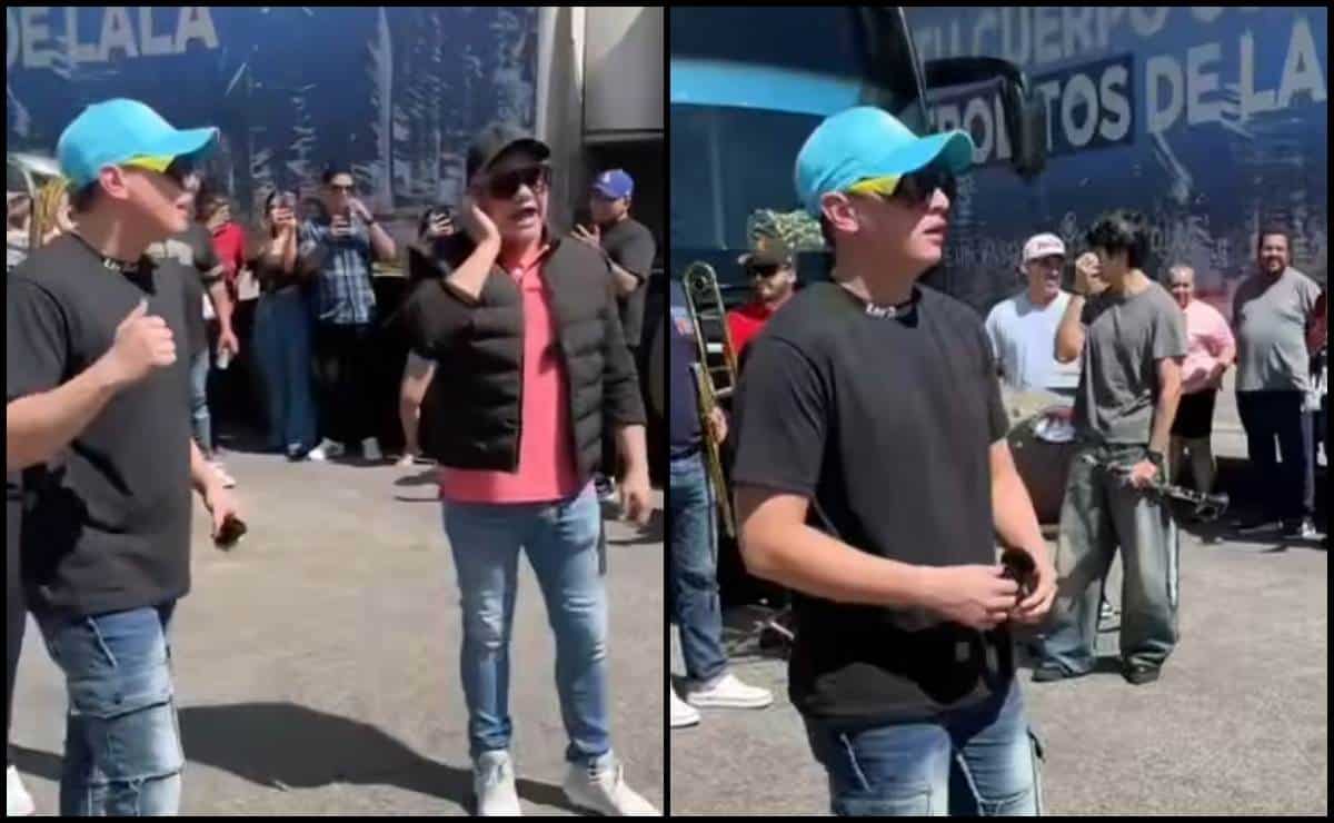 Los Recoditos ofrecen mini concierto en medio de bloqueo de la carretera Mazatlán-Durango