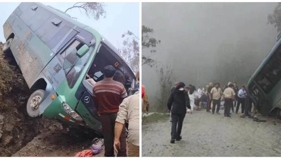 Accidente en ruta a Machu Picchu deja al menos 20 heridos, entre ellos turistas mexicanos