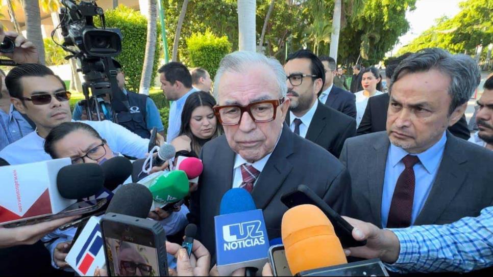 El Gobierno no está rebasado por la violencia en Sinaloa, asegura Rocha Moya