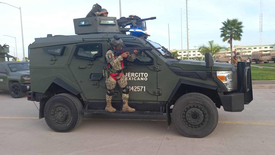 Aseguran 27 civiles, 130 armas y 57 vehículos en primera semana de violencia en Sinaloa