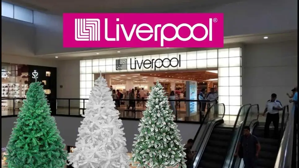Liverpool tiene árboles de Navidad en oferta antes de las rebajas de la Venta Nocturna