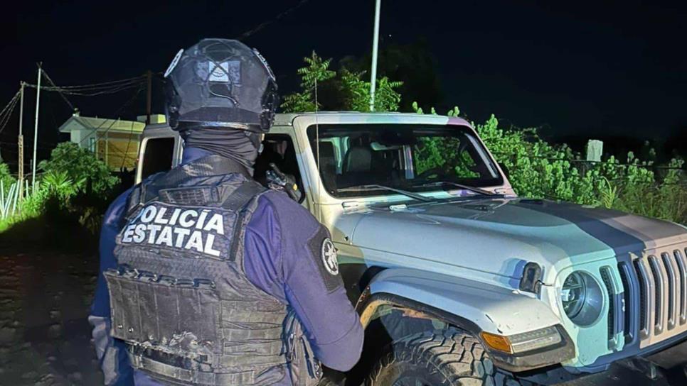 Policías Estatales del Grupo Élite recuperan camioneta con reporte de robo en Culiacán