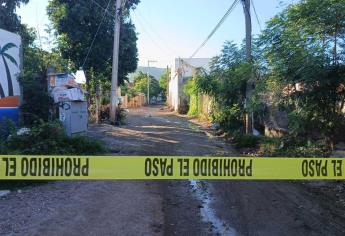 Encuentran ejecutado a balazos a un hombre en la colonia El Barrio, al oriente de Culiacán