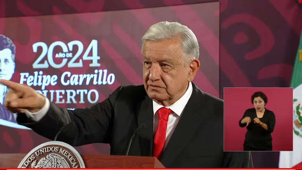 Noticias sobre Sinaloa están envueltas en propaganda de mentiras para inducir el miedo: AMLO