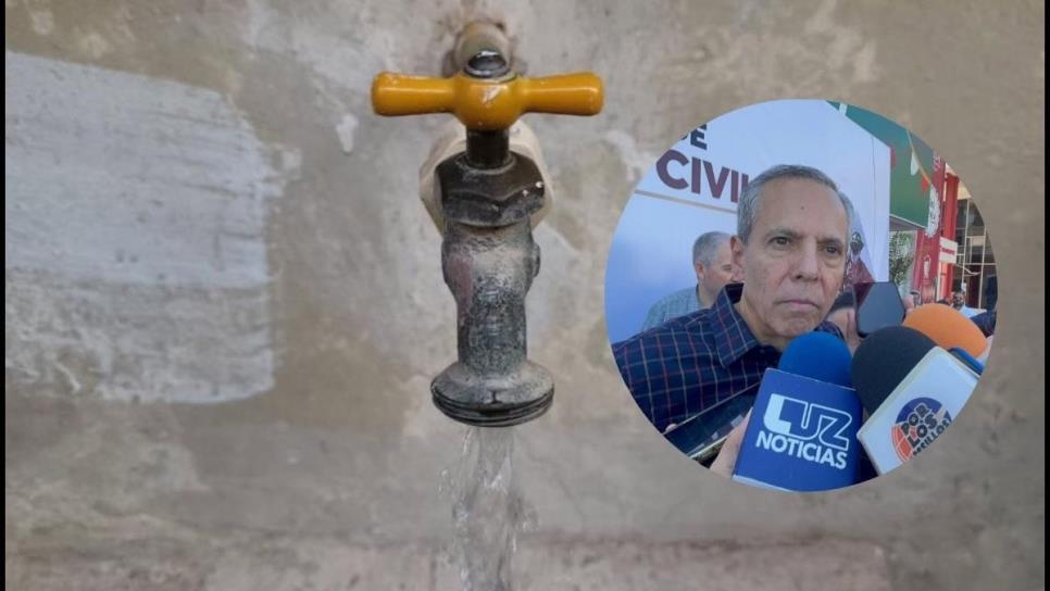 Desabasto de agua en zona norte de Los Mochis quedará solucionado este jueves: Gerardo Vargas