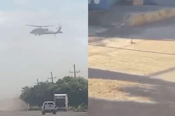 Operativo aéreo en Navolato deja un detenido y un vehículo asegurado