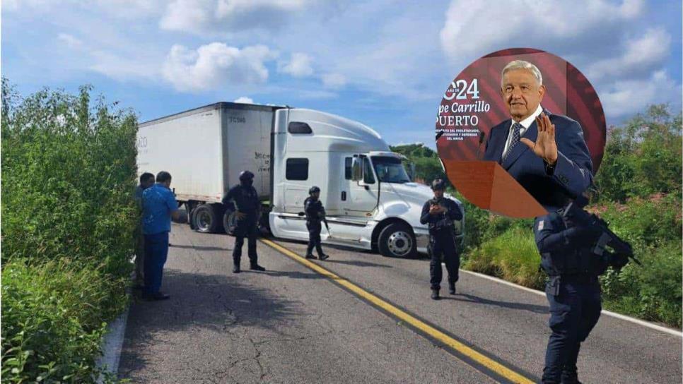 AMLO acusa a Estados Unidos de ser corresponsable de la violencia en Sinaloa