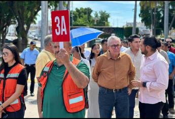 Realizan con éxito el simulacro sísmico en Palacio de Gobierno en Culiacán