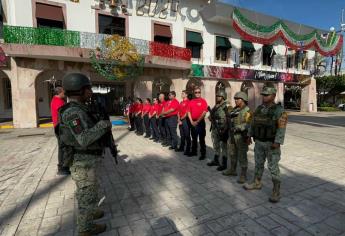 Con acto cívico en Mazatlán conmemoran el Día Nacional de Protección Civil y las víctimas del sismo de 1985