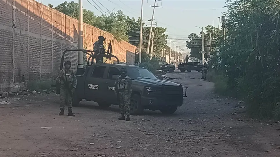 Los militares fueron los primeros en llegar al asesinato. FOTO: Luz Noticias