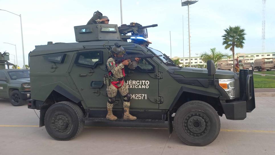 Aseguran más de 120 armas, 40 civiles y 75 vehículos en dos semanas de enfrentamientos en Sinaloa