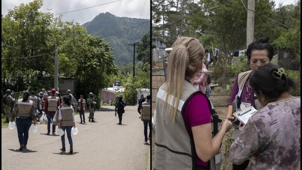 Entrega SEBIDES 2 mil 103 apoyos a familias de la Sierra de Concordia tras afectaciones por violencia 