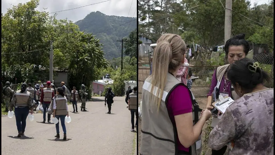 Entrega SEBIDES 2 mil 103 apoyos a familias de la Sierra de Concordia tras afectaciones por violencia