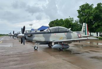 Conoce los aviones del ejército “Texas”, que son utilizados contra la violencia en Sinaloa 