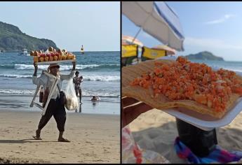 Mangos, ostiones y que otros antojitos encuentras en las playas de Mazatlán 