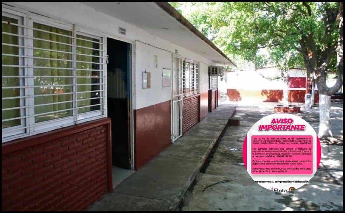El Gobierno Municipal de Elota recomienda la suspensión de clases debido a hechos violentos en Sinaloa