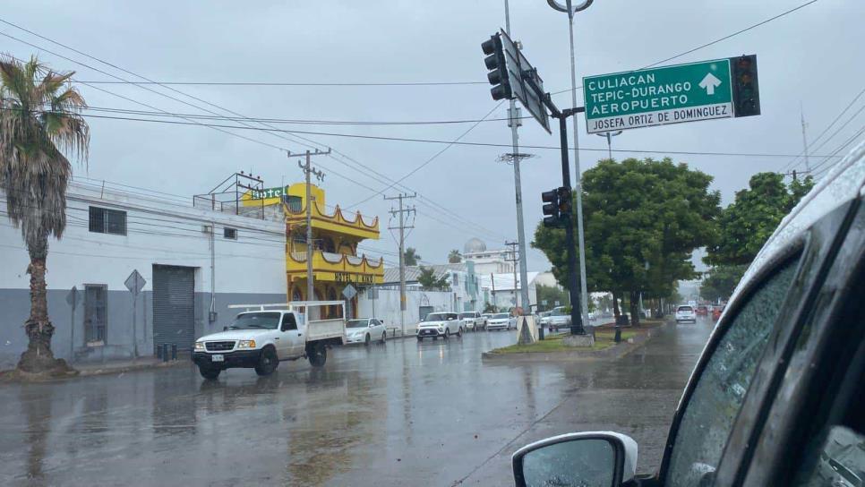 Lluvia "sorpresiva" del domingo dejó 57.5 mm de agua en Mazatlán:  Protección Civil