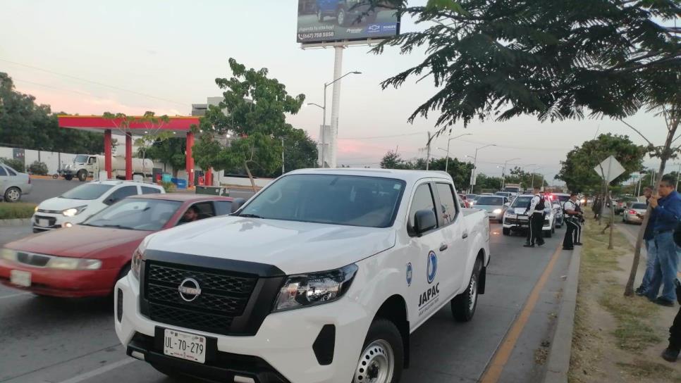 Levantan a un empleado de la Japac en Culiacán ante la mirada de automovilistas