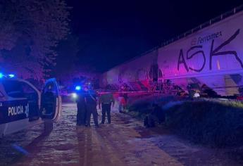 Tren arrolla y mata a jornalero en el Campo 35, Ahome