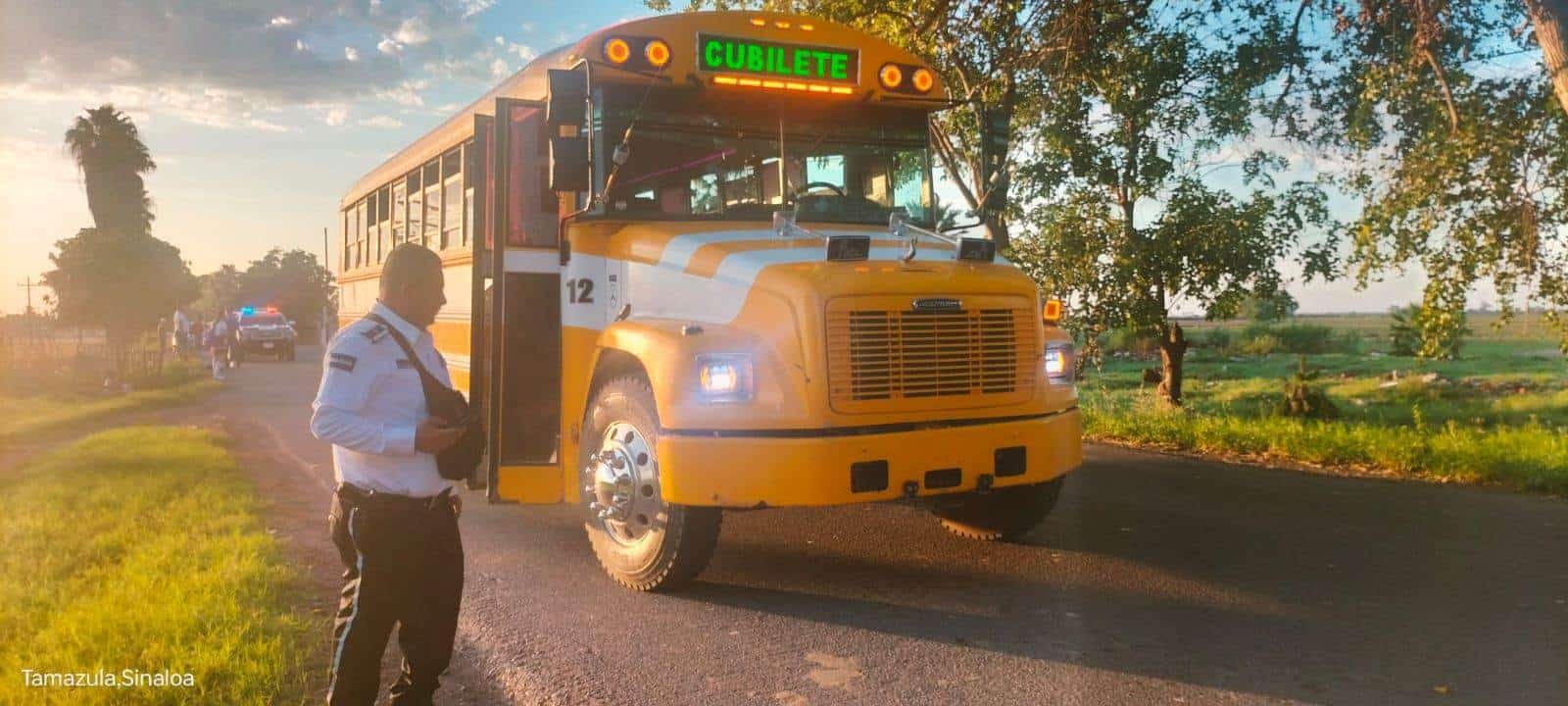 El camión que protagonizó el accidente.