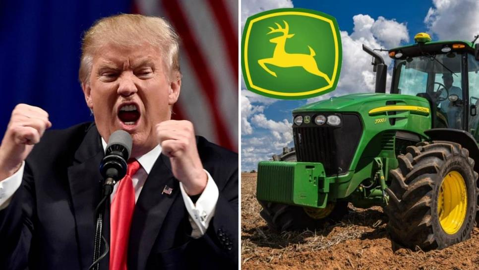 ¿John Deere sale de México? Donald Trump amenaza a empresa de maquinaria agrícola